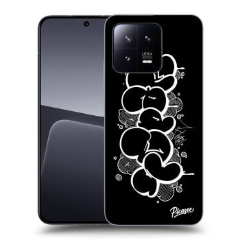 Picasee silikonový černý obal pro Xiaomi 13 Pro - Throw UP