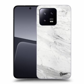 Picasee silikonový průhledný obal pro Xiaomi 13 Pro - White marble