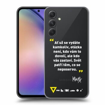Obal pro Samsung Galaxy A54 5G - Kazma - SVĚT PATŘÍ TĚM, CO SE NEPOSEROU