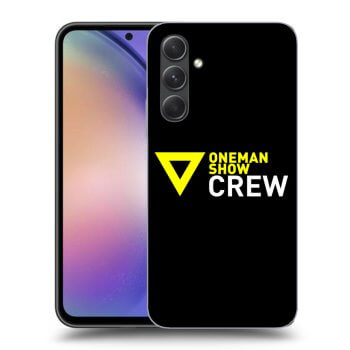 Picasee silikonový černý obal pro Samsung Galaxy A54 5G - ONEMANSHOW CREW