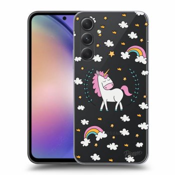 Obal pro Samsung Galaxy A54 5G - Unicorn star heaven