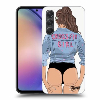 Obal pro Samsung Galaxy A54 5G - Crossfit girl - nickynellow