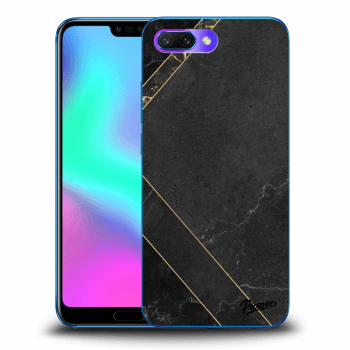 Obal pro Honor 10 - Black tile