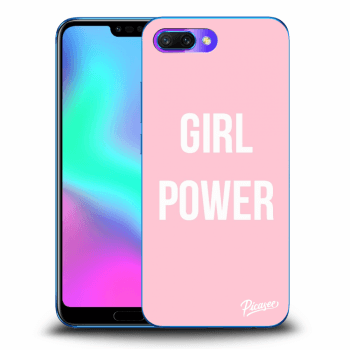 Picasee silikonový černý obal pro Honor 10 - Girl power