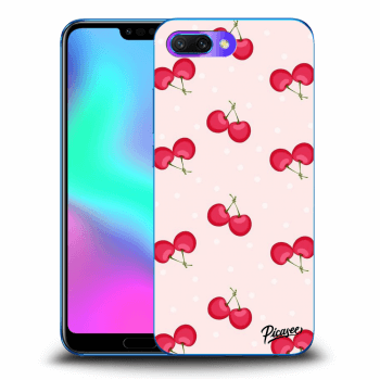 Picasee silikonový průhledný obal pro Honor 10 - Cherries