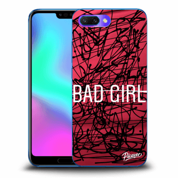 Picasee silikonový průhledný obal pro Honor 10 - Bad girl