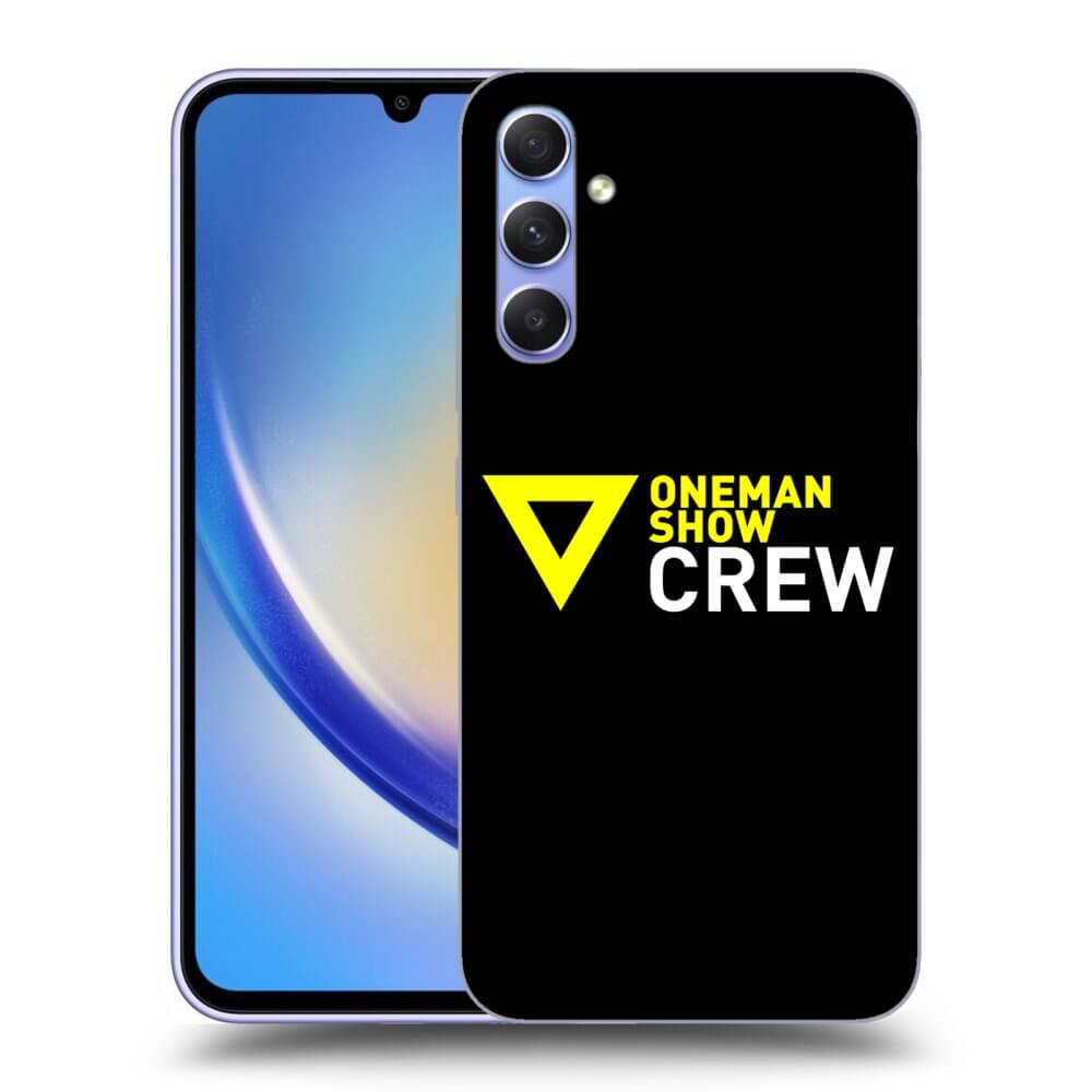 Picasee ULTIMATE CASE pro Samsung Galaxy A34 5G A346B - ONEMANSHOW CREW