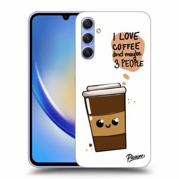 Obal pro Samsung Galaxy A34 5G A346B - Cute coffee