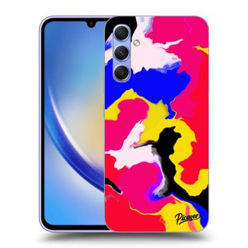 Obal pro Samsung Galaxy A34 5G A346B - Watercolor