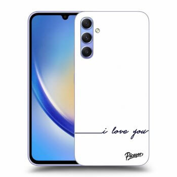 Picasee ULTIMATE CASE pro Samsung Galaxy A34 5G A346B - I love you