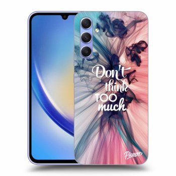 Picasee ULTIMATE CASE pro Samsung Galaxy A34 5G A346B - Don't think TOO much