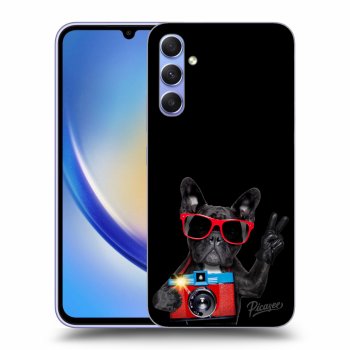 Picasee ULTIMATE CASE pro Samsung Galaxy A34 5G A346B - French Bulldog