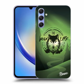 Picasee ULTIMATE CASE pro Samsung Galaxy A34 5G A346B - Wolf life
