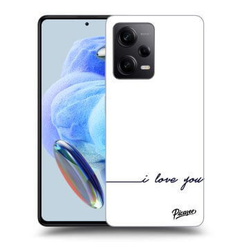Obal pro Xiaomi Redmi Note 12 5G - I love you