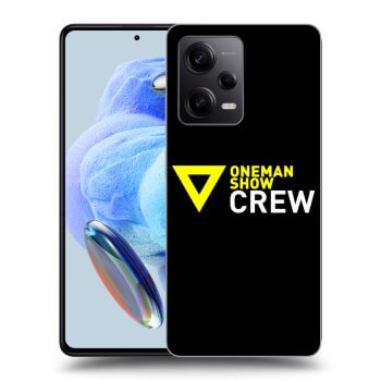 Picasee silikonový černý obal pro Xiaomi Redmi Note 12 5G - ONEMANSHOW CREW