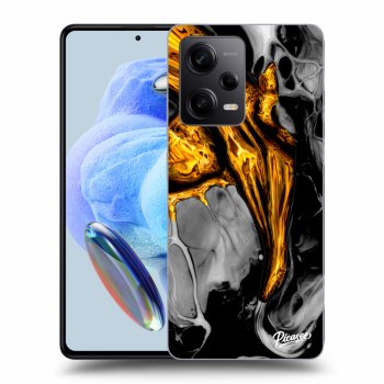 Obal pro Xiaomi Redmi Note 12 Pro+ 5G - Black Gold