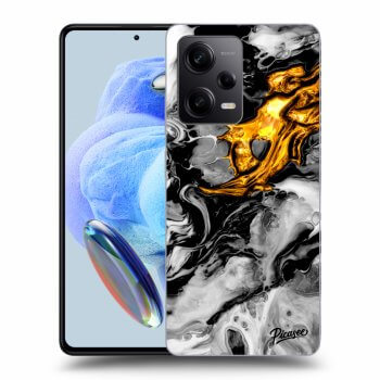 Obal pro Xiaomi Redmi Note 12 Pro+ 5G - Black Gold 2