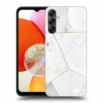 Picasee ULTIMATE CASE pro Samsung Galaxy A14 4G A145R - White tile