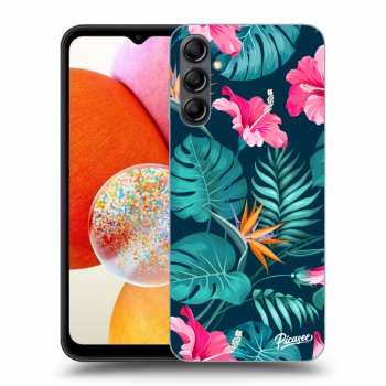 Obal pro Samsung Galaxy A14 4G A145R - Pink Monstera