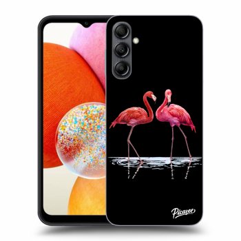 Obal pro Samsung Galaxy A14 4G A145R - Flamingos couple