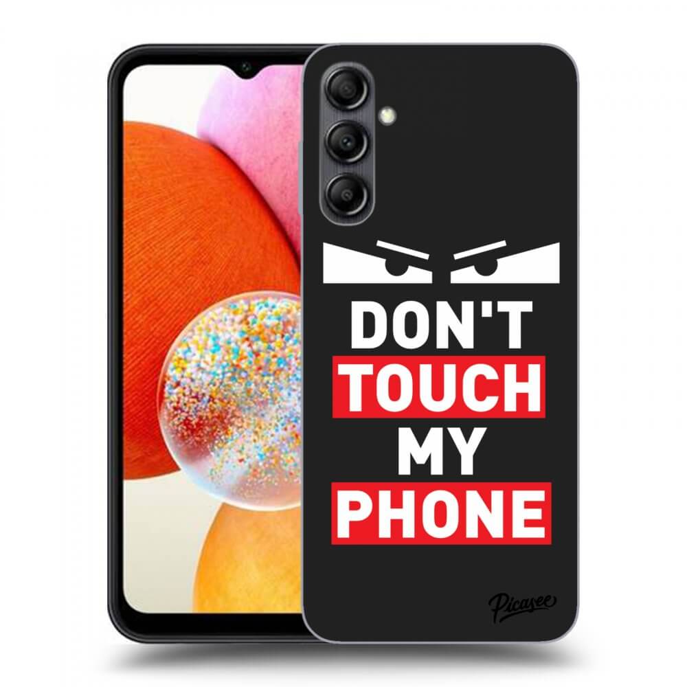 Picasee silikonový černý obal pro Samsung Galaxy A14 5G A146P - Shadow Eye - Transparent