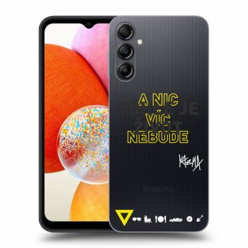 Obal pro Samsung Galaxy A14 5G A146P - Kazma - TOHLE JE ŽIVOT A NIC VÍC NEBUDE