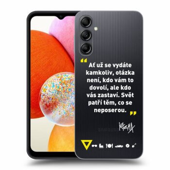 Obal pro Samsung Galaxy A14 5G A146P - Kazma - SVĚT PATŘÍ TĚM, CO SE NEPOSEROU