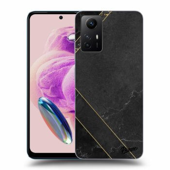 Obal pro Xiaomi Redmi Note 12S - Black tile