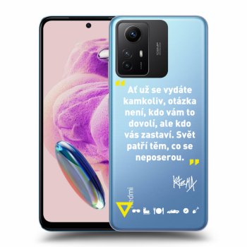Obal pro Xiaomi Redmi Note 12S - Kazma - SVĚT PATŘÍ TĚM, CO SE NEPOSEROU