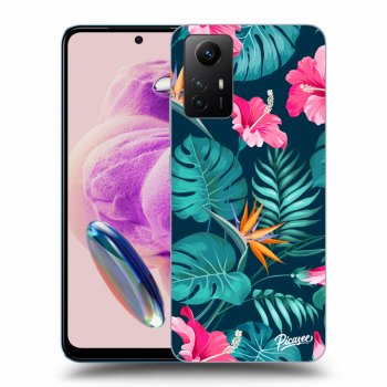 Obal pro Xiaomi Redmi Note 12S - Pink Monstera