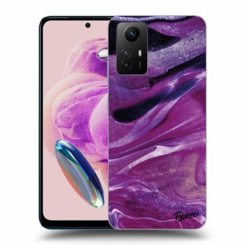 Obal pro Xiaomi Redmi Note 12S - Purple glitter