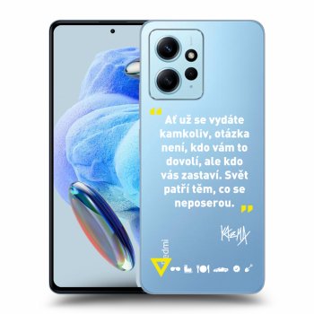 Obal pro Xiaomi Redmi Note 12 4G - Kazma - SVĚT PATŘÍ TĚM, CO SE NEPOSEROU