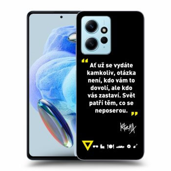 Obal pro Xiaomi Redmi Note 12 4G - Kazma - SVĚT PATŘÍ TĚM, CO SE NEPOSEROU