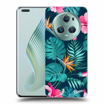 Obal pro Honor Magic5 Pro - Pink Monstera