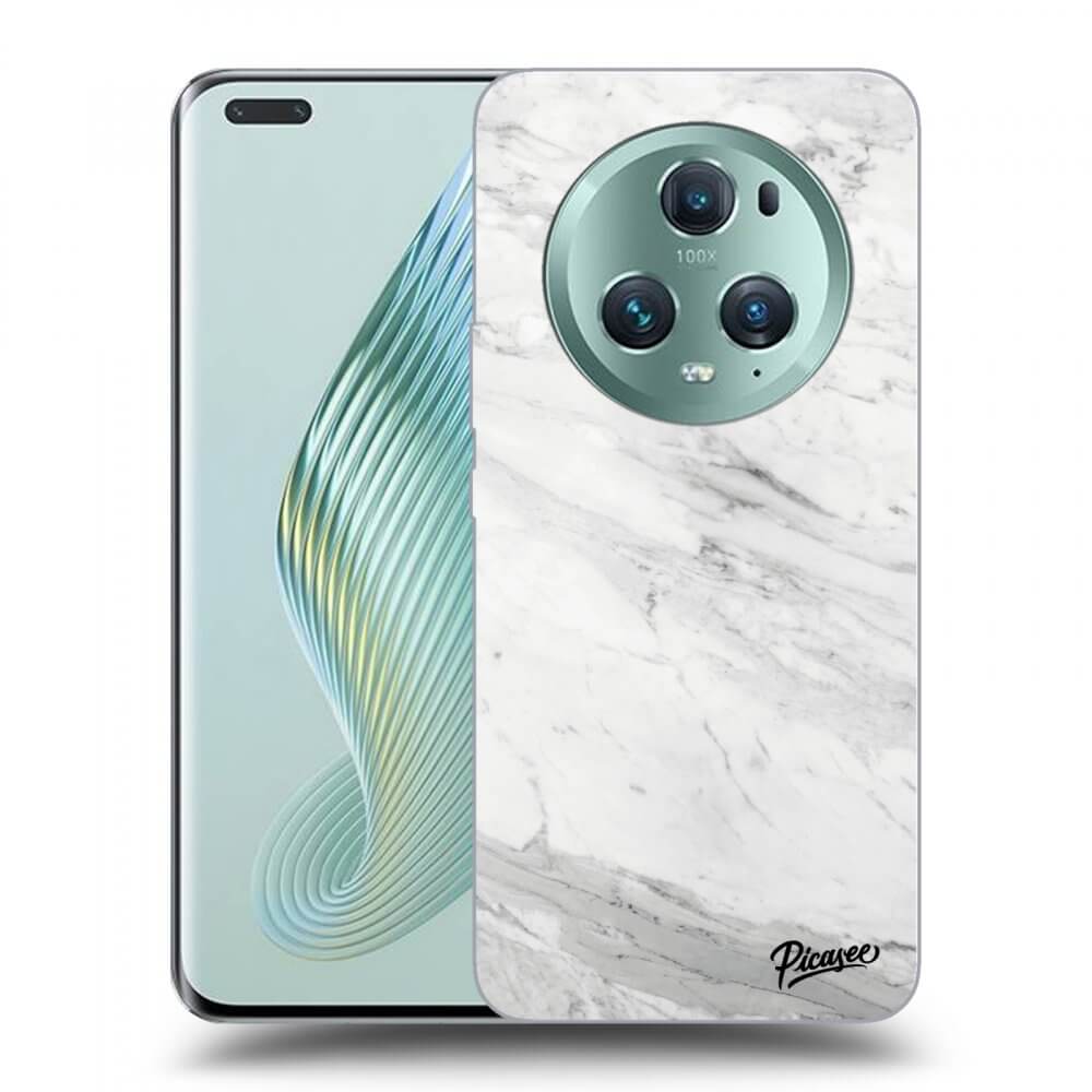 Picasee ULTIMATE CASE pro Honor Magic5 Pro - White marble