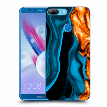 Obal pro Honor 9 Lite - Gold blue