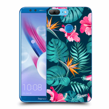 Obal pro Honor 9 Lite - Pink Monstera