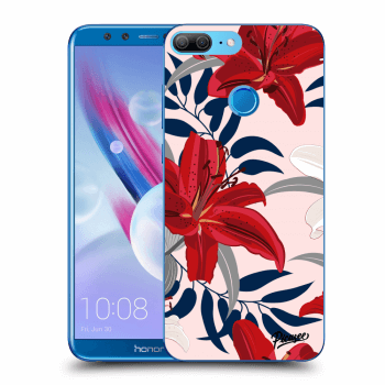 Obal pro Honor 9 Lite - Red Lily