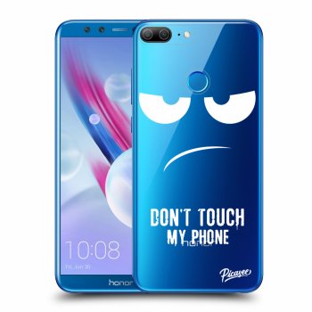 Picasee silikonový průhledný obal pro Honor 9 Lite - Don't Touch My Phone
