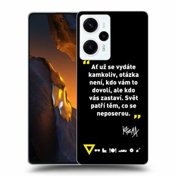 Obal pro Xiaomi Poco F5 - Kazma - SVĚT PATŘÍ TĚM, CO SE NEPOSEROU