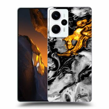 Obal pro Xiaomi Poco F5 - Black Gold 2