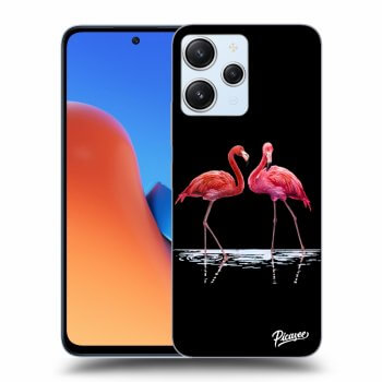 Obal pro Xiaomi Redmi 12 4G - Flamingos couple