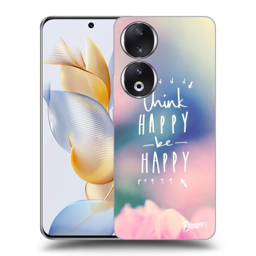 Picasee ULTIMATE CASE pro Honor 90 5G - Think happy be happy