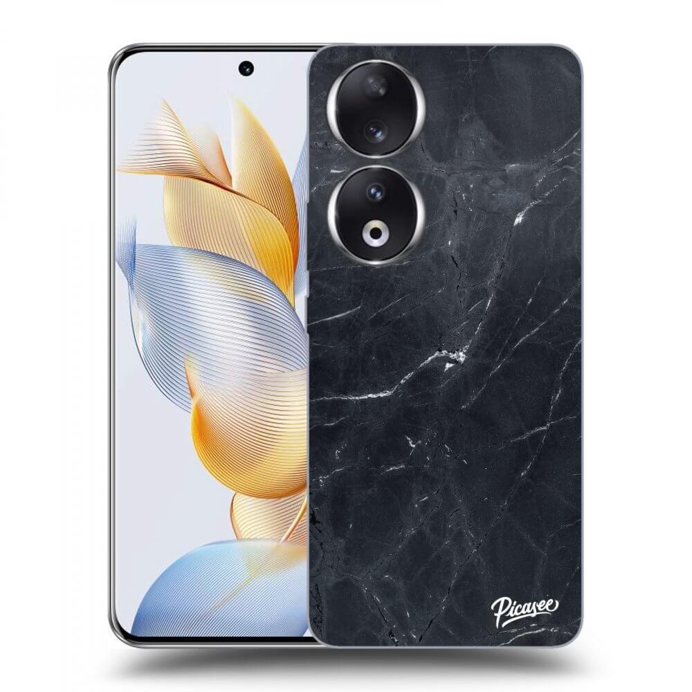 Picasee ULTIMATE CASE pro Honor 90 5G - Black marble