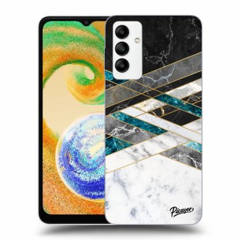 Picasee ULTIMATE CASE pro Samsung Galaxy A04s A047F - Black & White geometry