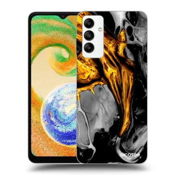Obal pro Samsung Galaxy A04s A047F - Black Gold