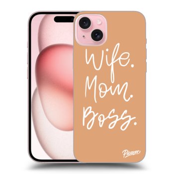 Obal pro Apple iPhone 15 - Boss Mama