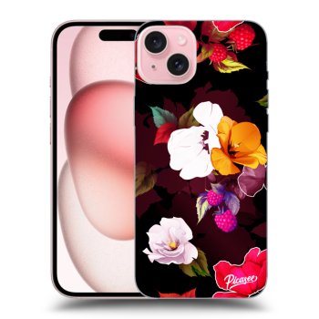 Picasee ULTIMATE CASE MagSafe pro Apple iPhone 15 - Flowers and Berries