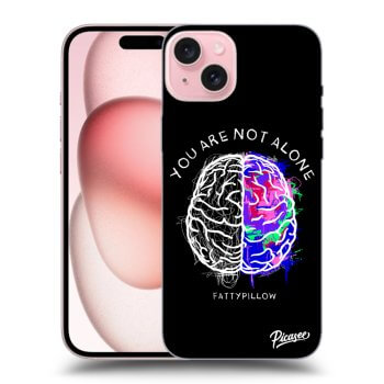 Obal pro Apple iPhone 15 - Brain - White