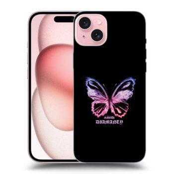 Obal pro Apple iPhone 15 - Diamanty Purple